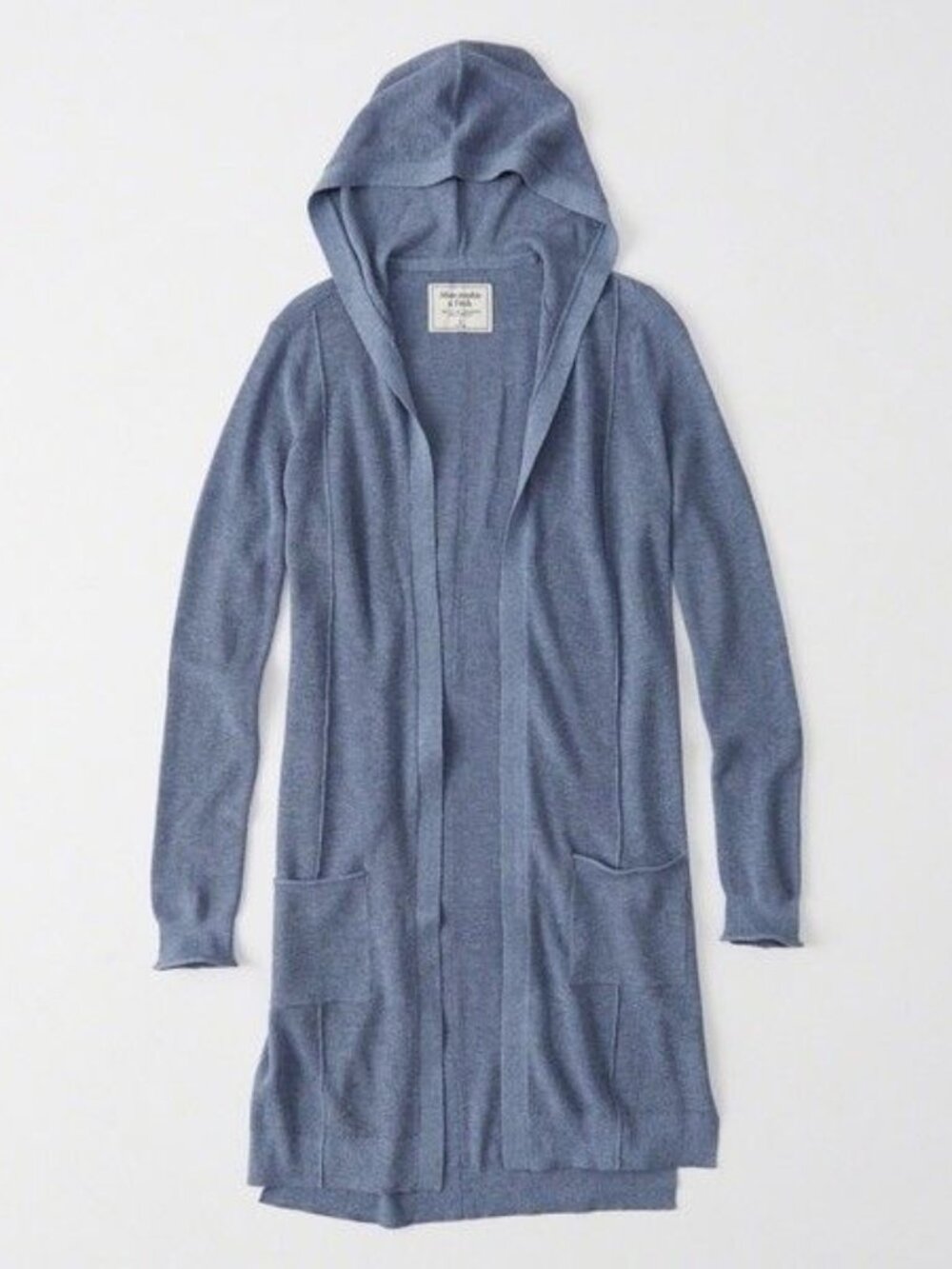 Abercrombie & Fitch Lightweight Hooded Duster Cardigan Sz-S
